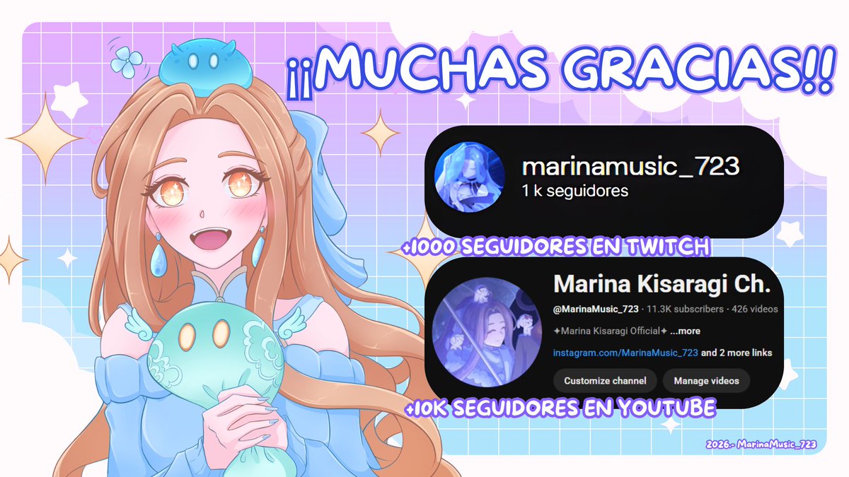 Marina Kisaragi♪✨VGEN COMMS OPEN✨ tweet media