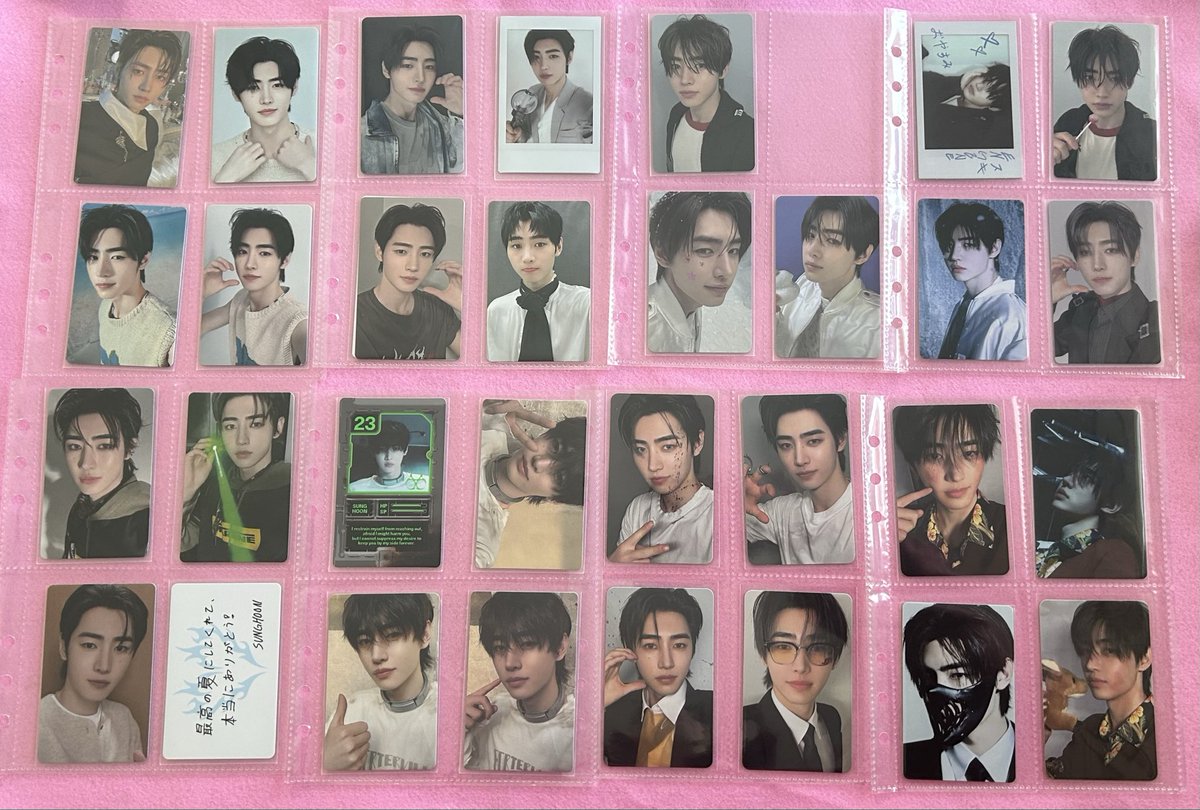 candy_en01's tweet photo. ENHYPEN トレカ　買取

譲) ソンフン

求)買取　(DMにて金額提示) 

まとめての方優先させていただきます🙇‍♀️
返信までお時間いただく場合がございます🙇‍♀️

お気軽にお声がけくださいませ😌 https://t.co/quT1qjP5d2