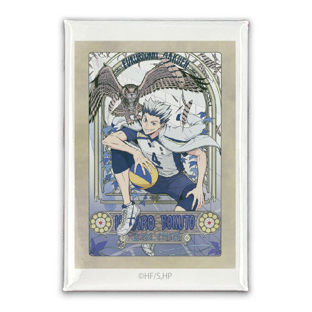 🏐新商品情報🏐 『ハイキュー!!』より 「スクエア缶バッジ 飛翔Ver