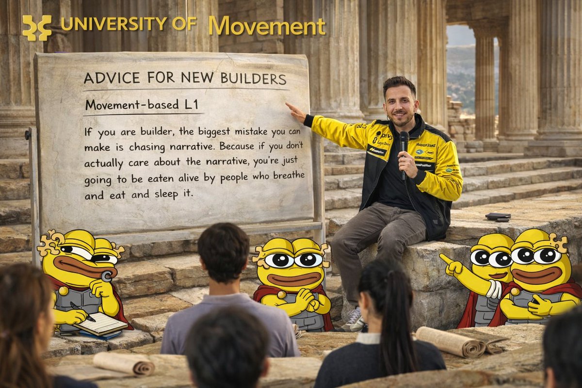 Here, builder r fully respected. No fake promises You get real team community support that respct your time effort, and code⚖️ 

🔰Less friction, more flexibility, better security

* Your time matter✅
* Your effort matter✅
* Your code matter✅
<a href="/movement_xyz/">The Movement</a> <a href="/Guildcreation/">Movement Creators Guild</a> $MOVE