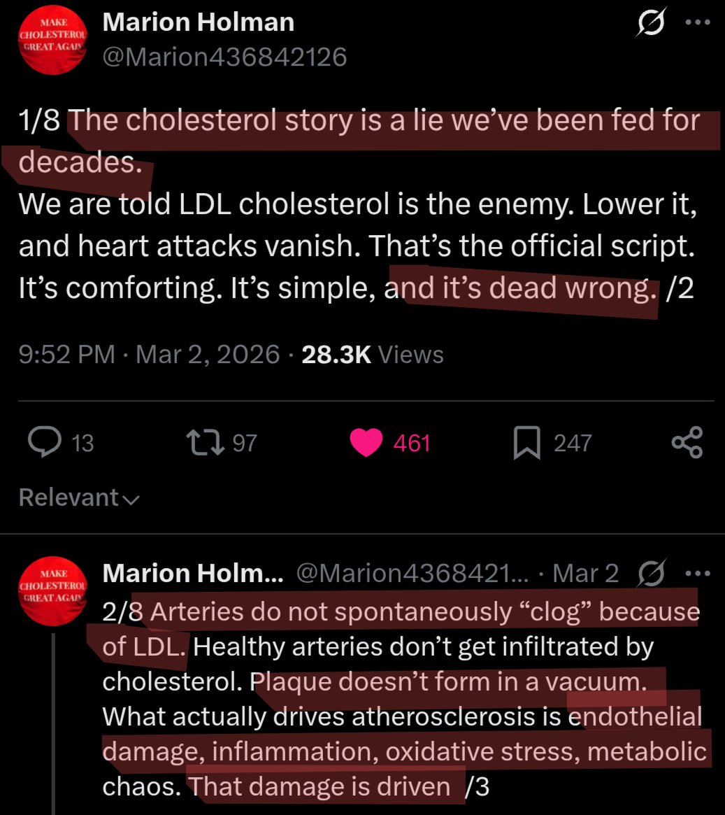 1a/4 LDL is NOT the reckless driver

statins ARE