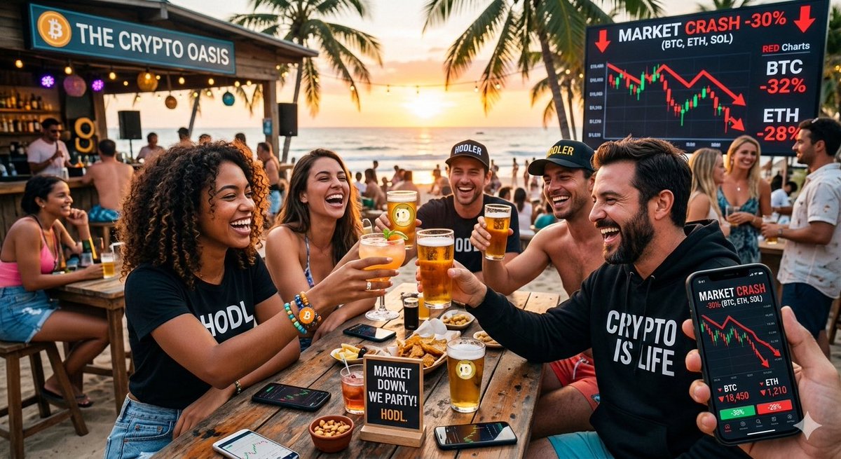 오늘은 조회수도 안나오고, 심심도 하여 
크립토 관련 디스코드와 텔레그램들 쭉 돌고 왔습니다. 
이 분들은 그냥 크립토 변동성에 무던해졌는지 

“와~~~ 레드문 대박이다”
“XXX님 저도 스티커 만들어줘요~”
"GM GN" 

하고 놀고 계시네요... 
진짜 크립토인들은 대단해요😂