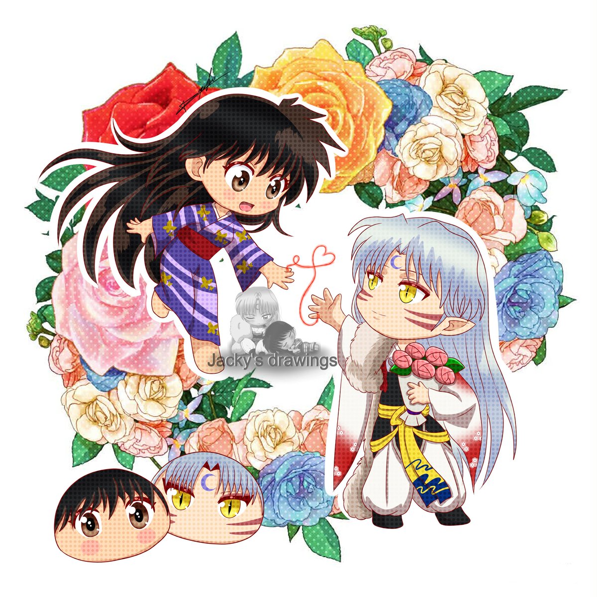 Recibiendo la colorida primavera 🌸 🌼 🌸 🌼 🦋❤️✨

#SessRin #SesshomaruyRin #SessRinIsCanon #Sesshomaru #Rin