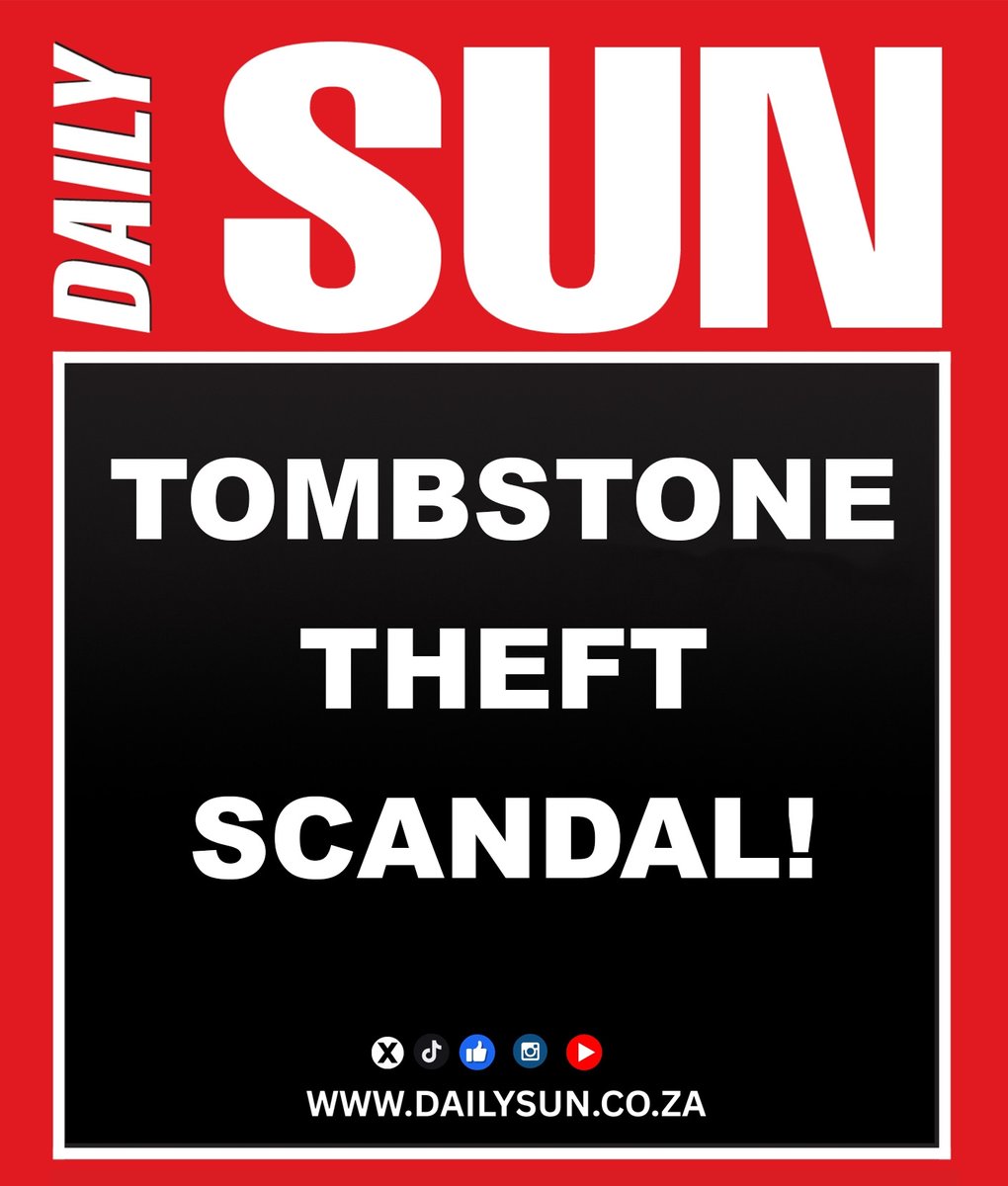 dailysunsa's tweet image. Family finds missing headstone at undertaker!
The tombstone was erected in 2024.
snl24.com/dailysun/news/…
#Undertaker #shocking