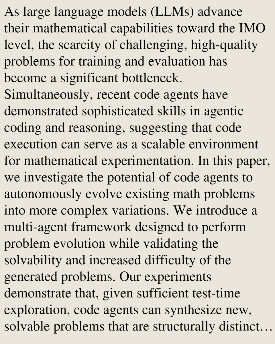 Code2Math: Can Your Code Agent Effectively Evolve Math Problems Through ...