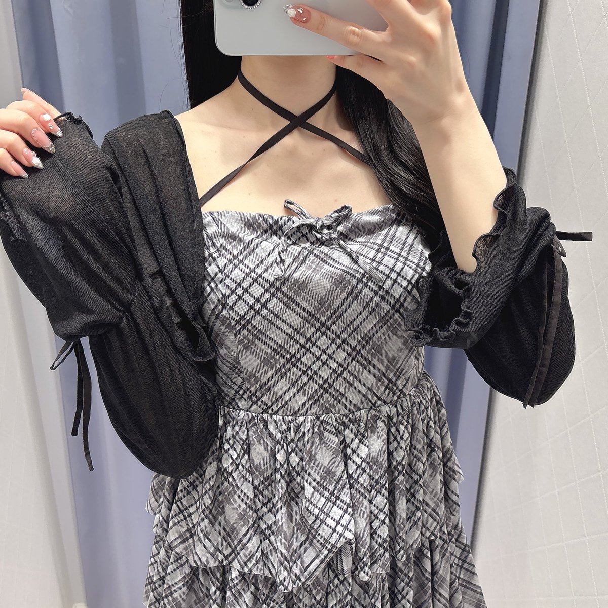 evelyn原宿店 𝐶𝑜𝑜𝑟𝑑𝑖𝑛𝑎𝑡𝑒💍⁺◝✩ ☐ティアードチェック