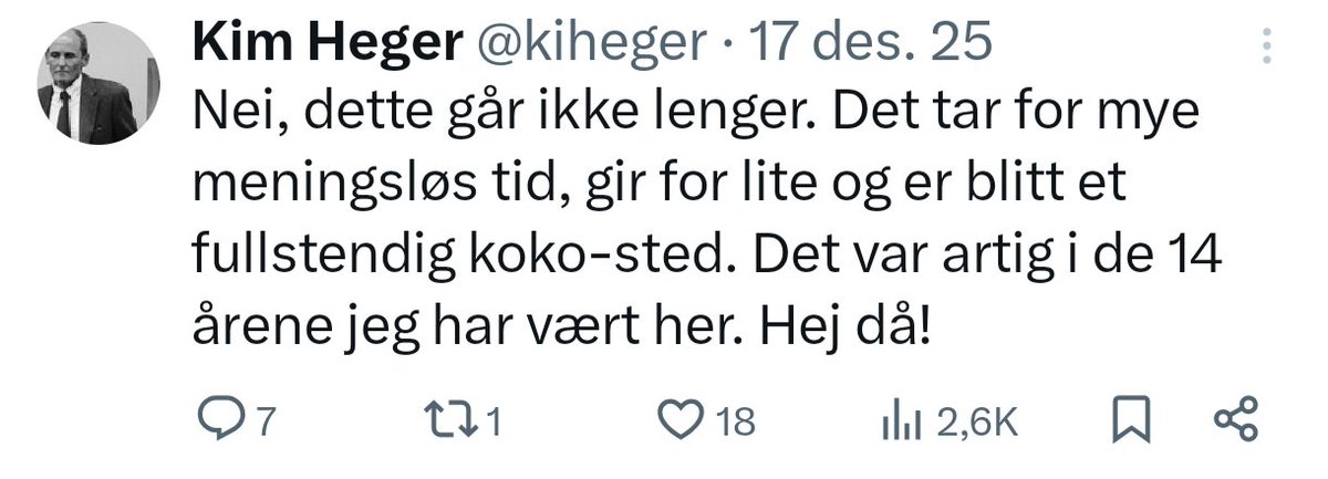 Meninger U. Ansikt tweet media