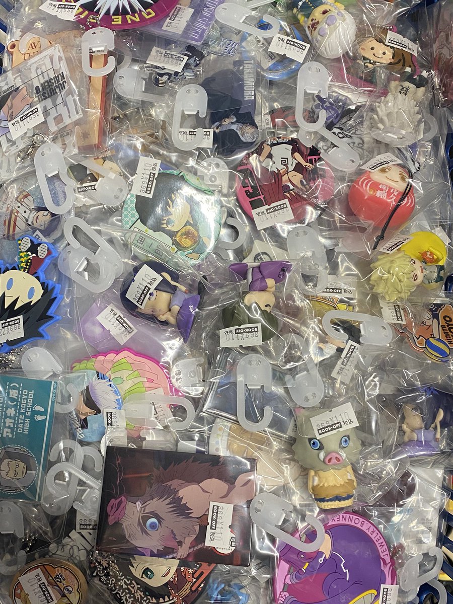 📢【入荷情報】📢 ジャンプ作品グッズ大量入荷しました‼️ 鬼滅の刃