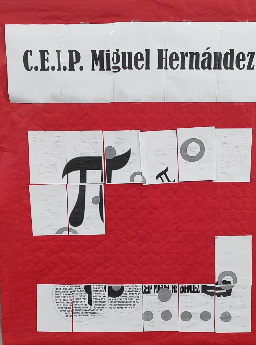 PASEO MATEMATICO 6° DE PRIMARIA: Los alumnos de 6º han tenido la oportunidad de disfrutar de las Matemáticas de una forma diferente y muy entretenida. <a href="/ampa_sta/">AMPA Miguel Hernandez (Sta.Marta)</a> <a href="/AytoSantaMarta/">Ayto. de Santa Marta</a> <a href="/educacyl/">Educación JCyL</a>