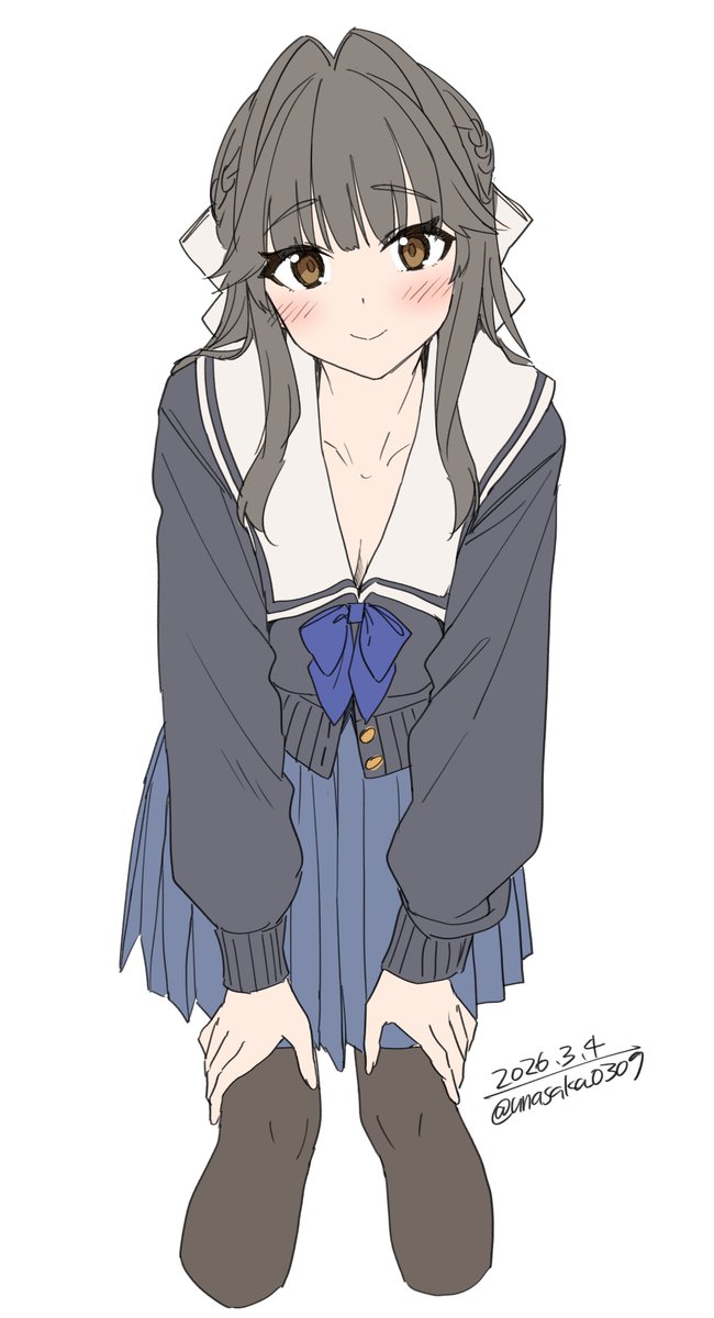 「?」|うなさか///冬コミ新刊🍈委託中のイラスト
