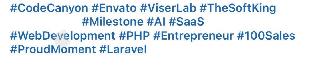 #ViserLab tagged next to #TheSoftKing on LinkedIn

<a href="/Viserlab360/">Viserlab</a> <a href="/TheSoftKing/">THESOFTKING Limited</a> 

#Dhaka #Bangladesh #Sheridan #Wyoming #Software #Laravel