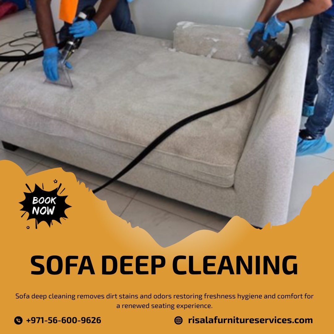 RisalFurnitullc's tweet photo. Sofa deep cleaning removes embedded dirt, stains, allergens, eliminates odors, restores freshness, hygiene, and comfort effectively.
📧 info@risalafurnitureservices.com
🌐 Explore more at https://t.co/oVVLfaxr3N
📱 WhatsApp https://t.co/02Zd22vp14
Visit: https://t.co/JiAPXWqOQ4 https://t.co/NCRHcgcbNW