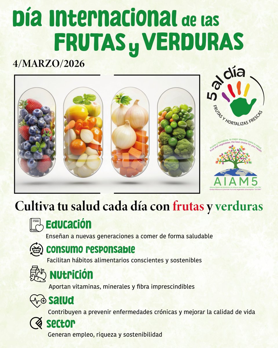 5 al día tweet media