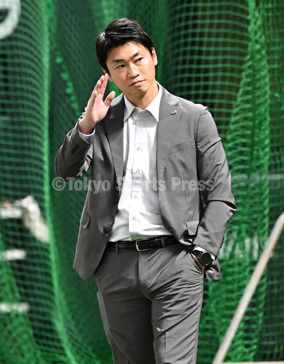 tospophoto's tweet photo. 【プロ野球】2026年3月4日
ソフトバンク ｘ #ヤクルト

#青木宣親 GM

#swallows #東スポ https://t.co/6iq8bOJEdA