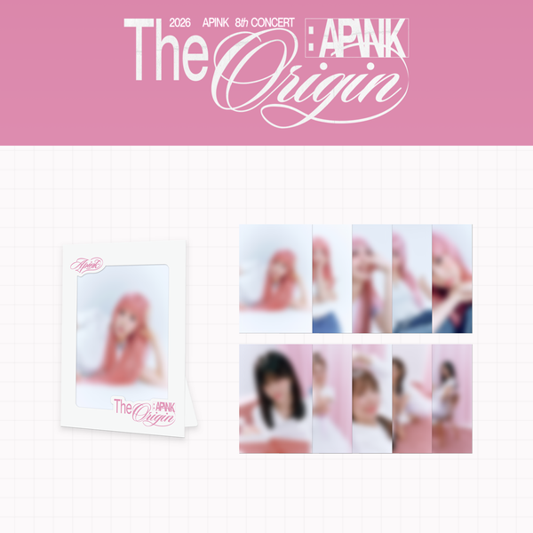 🆕【 Apink 】 8TH CONCERT 「The Origin APINK」 MD 🩷Ktown4u 販売