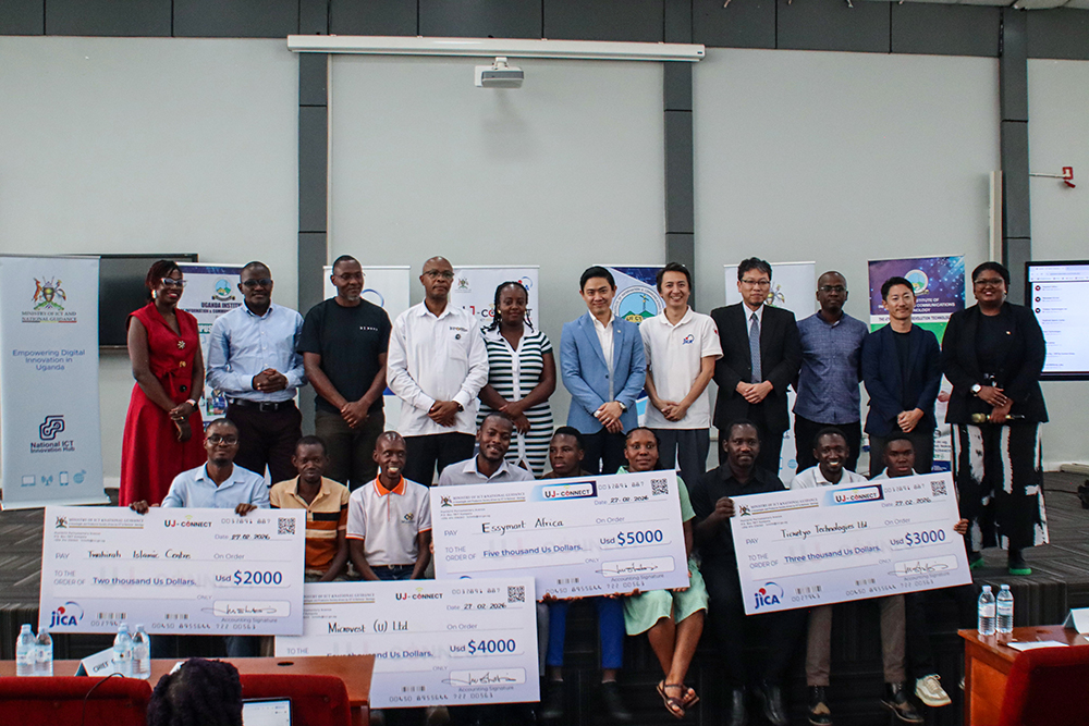 Microvest_ug's tweet photo. Big News from Microvest! 🚀🇺🇬

We are thrilled to announce that Microvest (U) Ltd has been awarded a $4,000 Proof of Concept grant at the UJ-CONNECT Batch 3 Entrepreneurship Mentorship Programme! 🏆

#Microvest #UJConnect #AgriTech  #SusHiTech2025 #SmallholderFarmers #Fintech https://t.co/uPQHjGJ1Zk