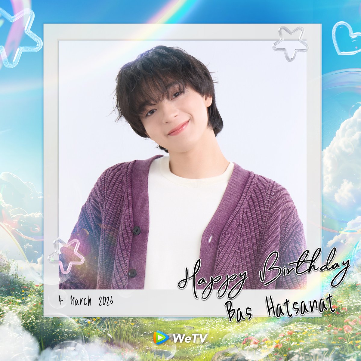 HAPPY BIRTHDAY #บาสเด็กอ้วนที่แท้จริง #bbasjtr มาอวยพรวันเกิดให้ "บาส" กันเถอะ! 🎂

ติดตามผลงานของบาสได้ทั้ง Fourever You Project Part 1 และ Part 2
🔗 Fourever You Part 1 : bit.ly/FoureverYouUnc…
🔗 Fourever You Part 2 :  bit.ly/FoureverYouPar…

และติดตามชม "ซอโซ่ล่ามธีร์ Be My