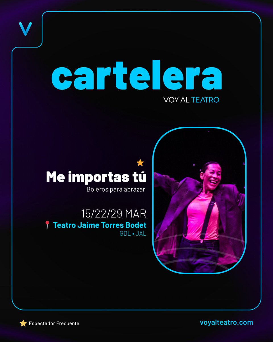 VOY AL TEATRO tweet media