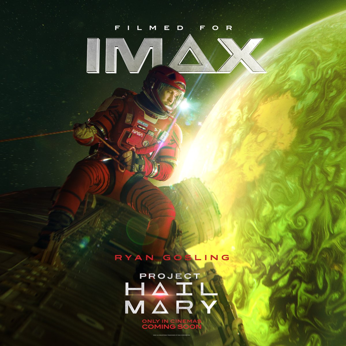 CinamonEesti's tweet photo. See on üheotsapilet.... IMAXi! 

"Ave Maria" - seiklus tähtede keskel, millest räägitakse veel kaua. Loodud spetsiaalselt IMAXi jaoks!

#cinamonkino #ProjectHailMary #IMAX https://t.co/wxKmq65bZU