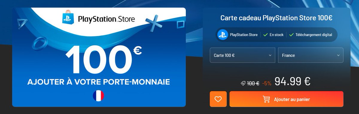 🎁 NOUVEAU CONCOURS MARS !!

✅GAGNEZ DES CARTES PSN/XBOX JUSQU A 100€  !

➡️Lien du concours : instant-gaming.com/fr/giveaway/ro…

Merci pour les RT/Like ❤️

Bonne chance à tous 🍀

TAS : 31/03 📅