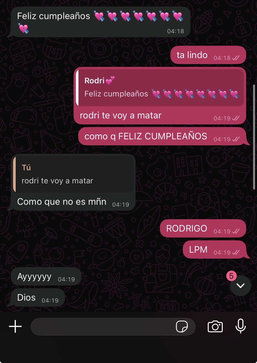 feliz cumpleaños… esta en un cumple