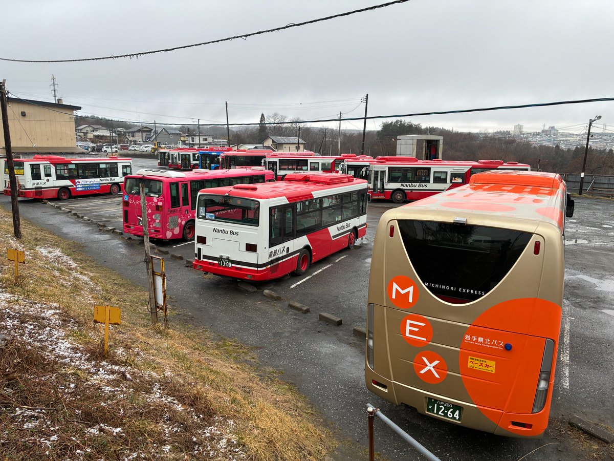 南部バス(岩手県北自動車㈱南部支社) tweet media