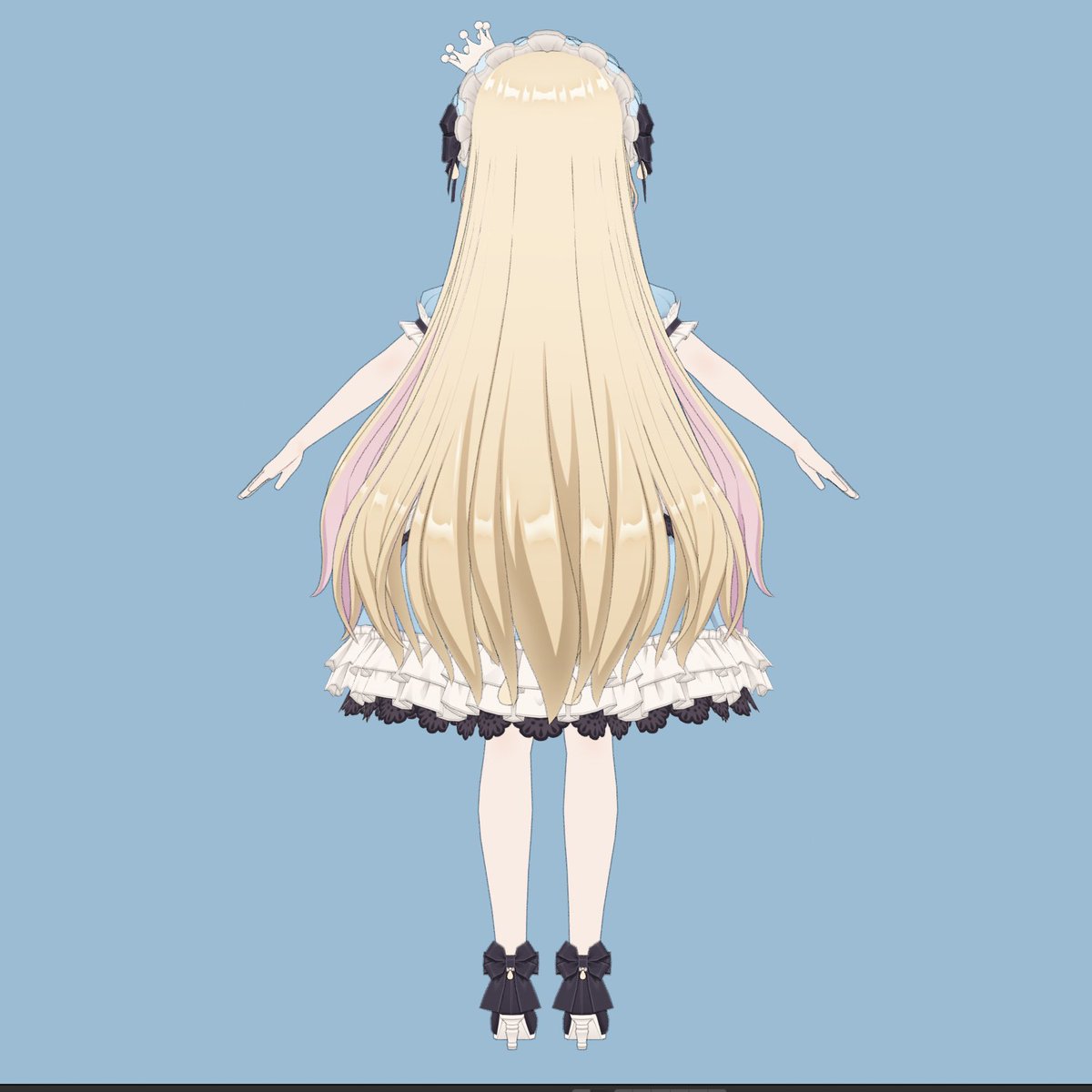 「数年前の3Dモデルだけどわかりやすいから置いておきます。」|夢苺Aliceのイラスト