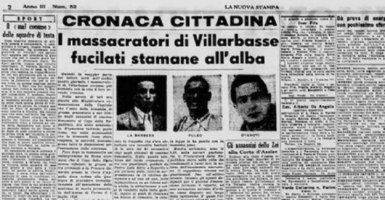 mariobianchi18's tweet photo. Il #4marzo 1947 l'ultima #penacapitale in Italia, per i tre autori di una strage durante una rapina, è eseguita alle 7:45 nel poligono di tiro di Basse di Stura, Torino. Il Capo dello Stato Enrico De Nicola respinge la grazia che avrebbe evitato l'ultima fucilazione italiana. https://t.co/JI4QA85QIb