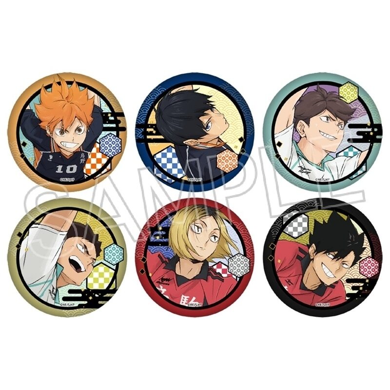 アニメイトで取扱中！ ハイキュー!! 切り絵シリーズvol.6 和紙風缶