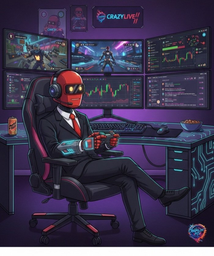 <a href="/FrothlessPlease/">Frothless</a> Strong communities aren’t loud.

They’re consistent.

$CRAZYLIVE is built on structure and participation.

CA: CdGRXAgJ8HLD2F7GiyZ1UagrGbg24Hqe7GfXf7B2pump