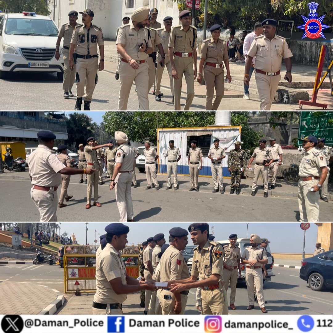 DAMAN POLICE tweet media