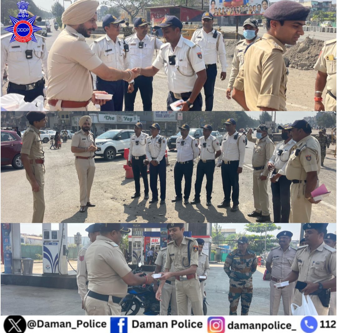 DAMAN POLICE tweet media