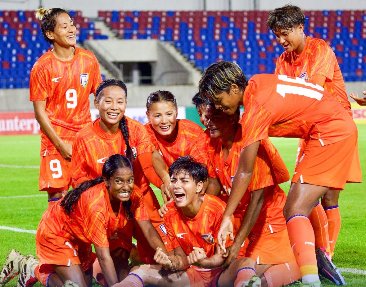 Dear Indian Sports Fans 🇮🇳🙏,

We’ve celebrated our heroes across sports.
Now it’s time to stand behind our Women’s In Blue Team at the AFC Women's Asian Cup 2026 🏆💙

This is not just a tournament. It's is a gateway to the FIFA Women’s World Cup 2027.

6 out of 12 teams