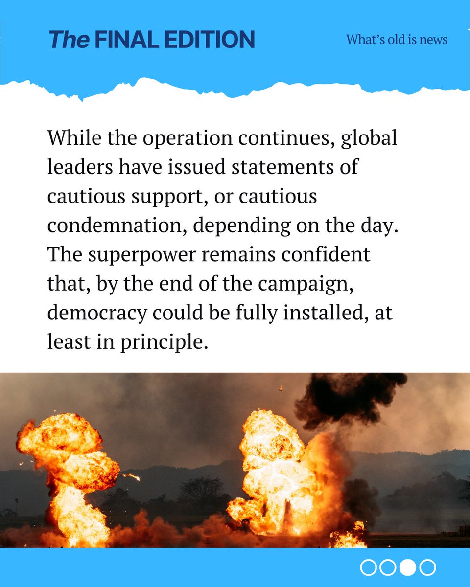 The Final Edition tweet media