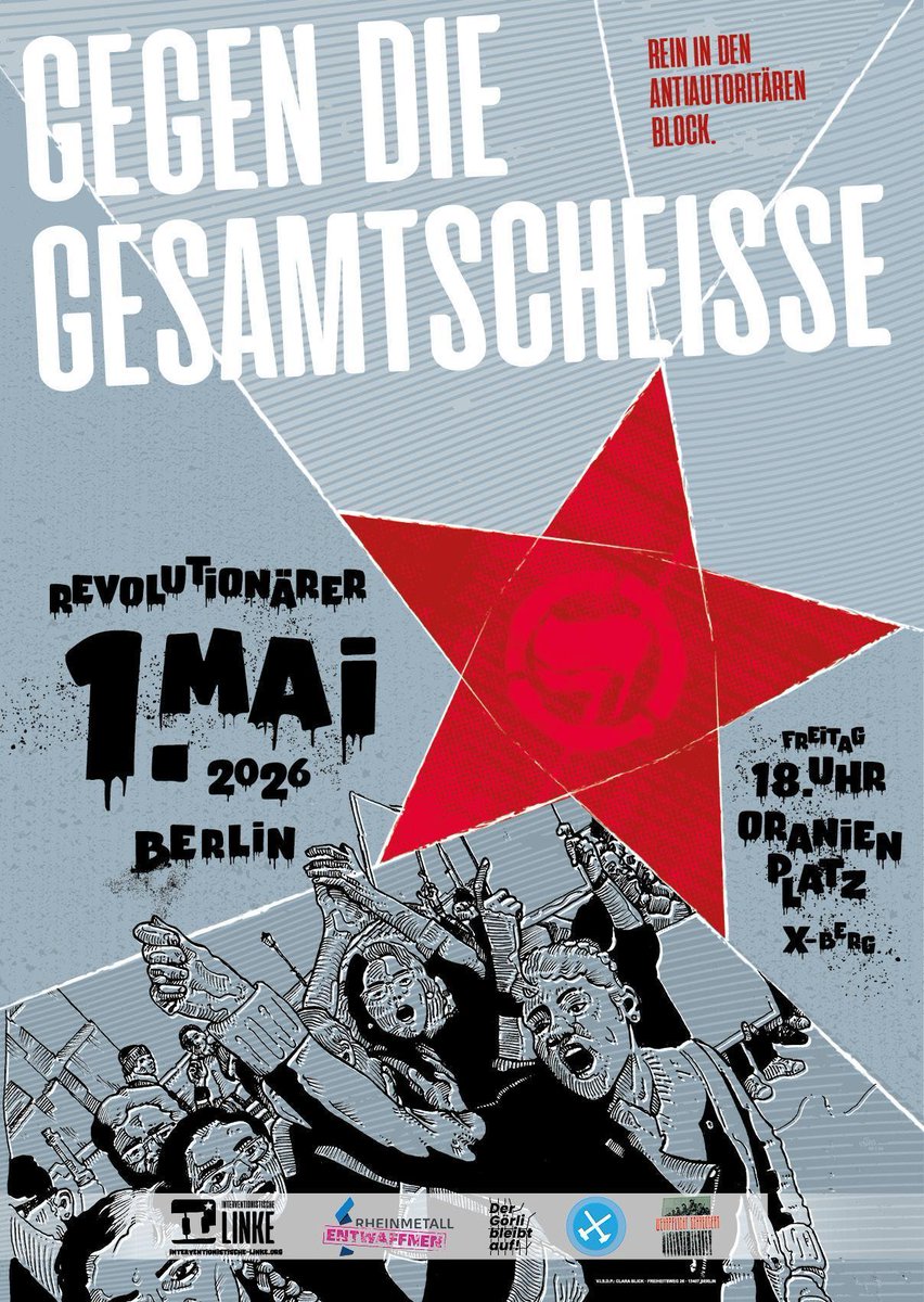 Revolutionärer 1. Mai Berlin tweet media