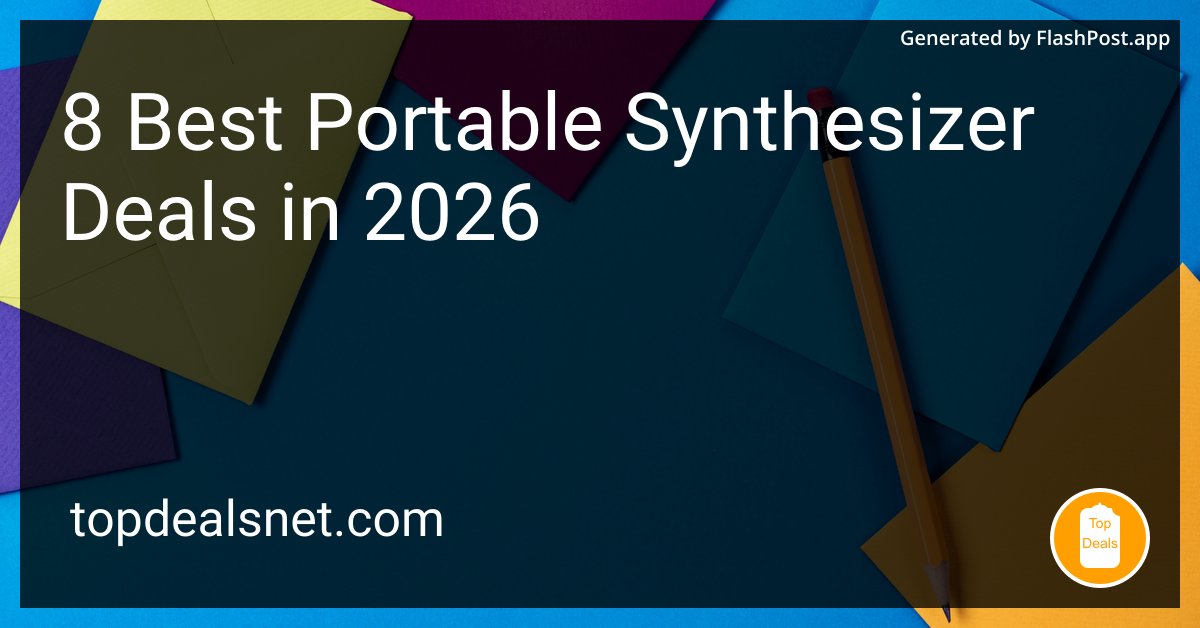 alieGotha's tweet image. Got a synth deal lined up that has stolen my sleep, bandwidth, and possibly my heart. 2026 is wild! What's your biggest musical steal?

Source: topdealsnet.com/blog/best-port…

#SmartInvesting #SynthDeals #TechBargain #MusicMarket #deal #deals