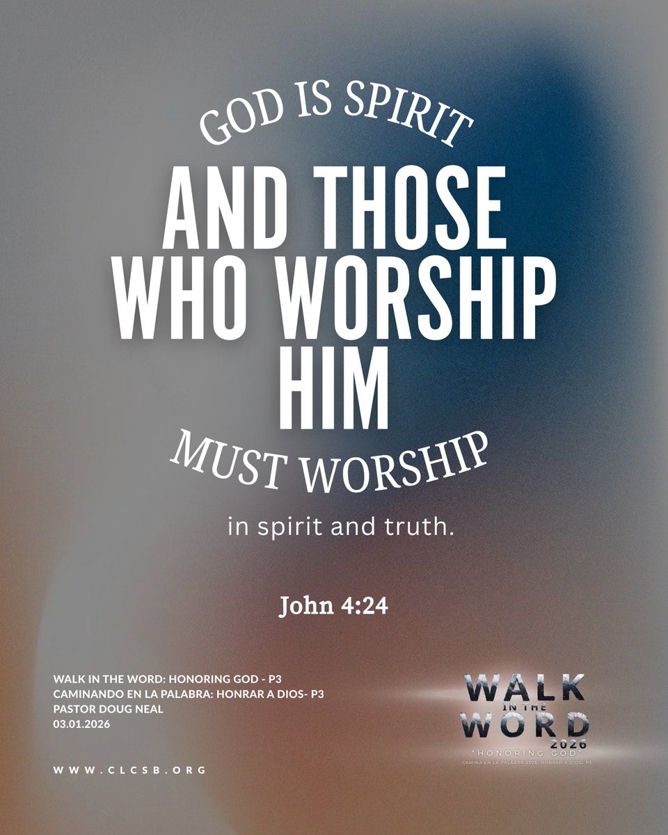 clc_sb's tweet image. Worship isn’t a song.
It’s surrender.
God is Spirit.
Worship Him in spirit and truth.

Comment TRUE WORSHIP if that’s your desire.

#John424 #WalkInTheWord #HonoringGod #SpiritAndTruth #FaithWalk #CLC #CLCSB