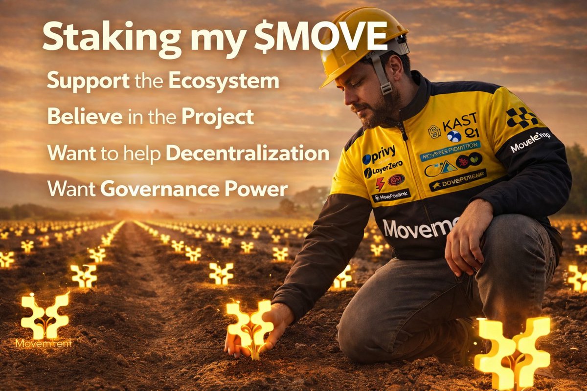 Stake your $MOVE like planting seeds.🌱

extra rewards💰
Every token locked 🔓
Stronger network 🛞
Stronger decentralization 🖥️
Stronger future⏰

<a href="/movement_xyz/">The Movement</a> <a href="/Guildcreation/">Movement Creators Guild</a> <a href="/moveindustries/">Move Industries</a>
