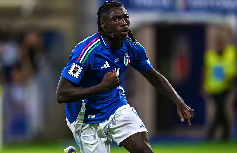 NicoSchira's tweet image. Moise #Kean a Repubblica: “#Gattuso ci trasmette tanta carica. È uno che ci dice quello che pensa per davvero: questa cosa a noi giocatori ci fa impazzire. È uno vero e daremo tutto per lui; perché vogliamo andare al Mondiale. Spero di dare il mio contributo all’Italia”. 🇮🇹