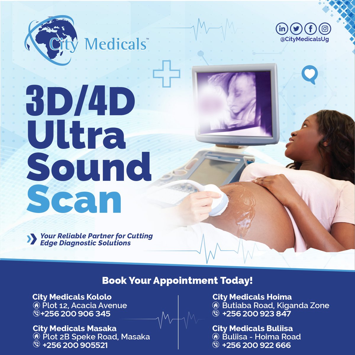 CityMedicalsug's tweet image. There’s nothing like the joy of seeing your little one before they arrive! 
Experience every movement, smile, and yawn in real time with our advanced 3D/4D ultrasound scans.
Book your appointment today 
#3D4D #ultrasoundscan #ultrasoundtech