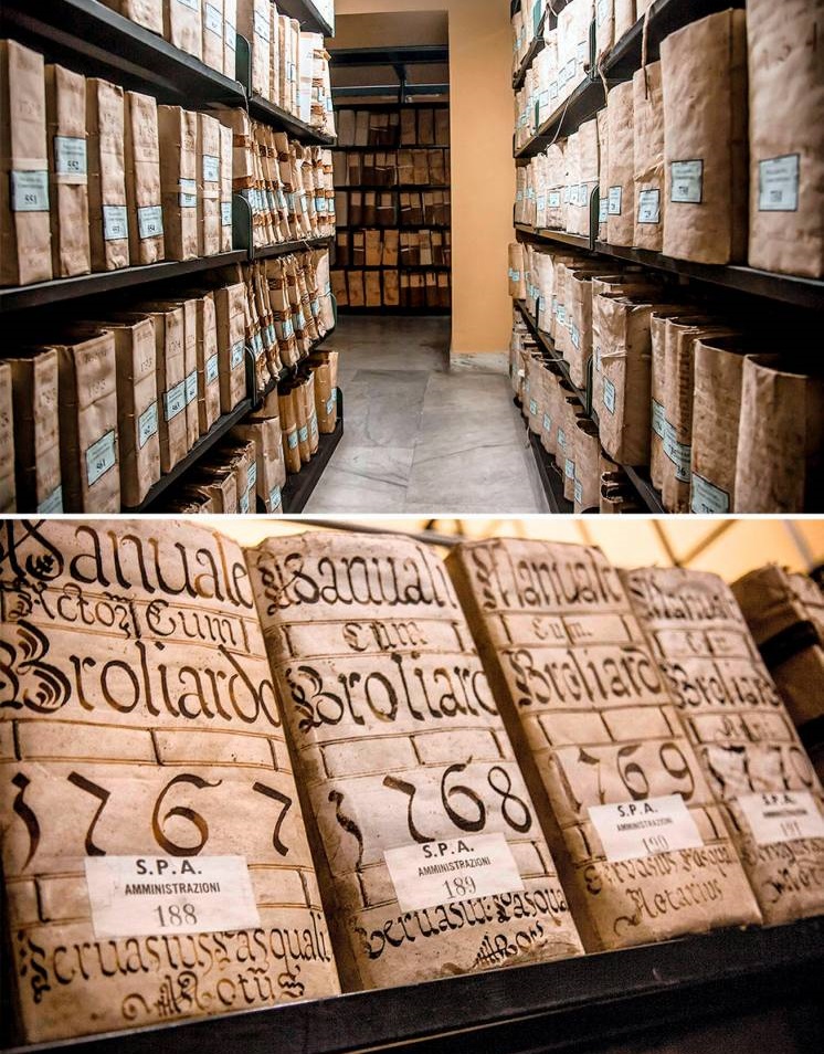 Les Archives du Vatican sont l'un des lieux les plus mystérieux et inaccessibles du monde. Elles renferment plus de 85 kilomètres de rayonnages et des centaines de milliers de documents.

Voici ce qu'on sait. 🔽