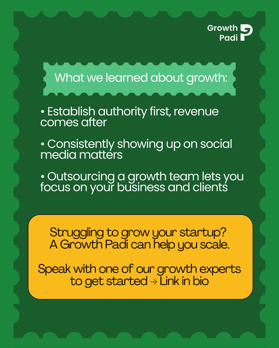 Your Growth Padi tweet media