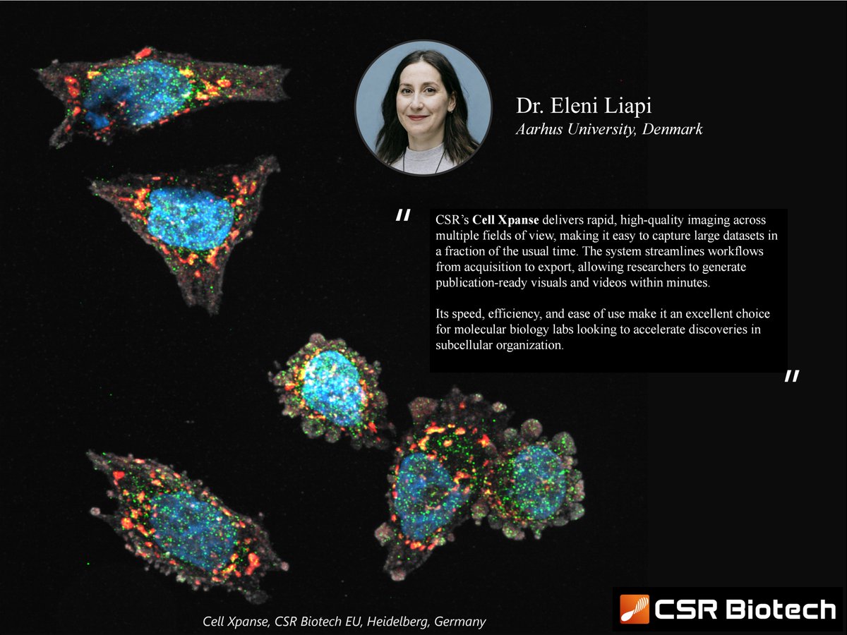 CSR Biotech tweet media
