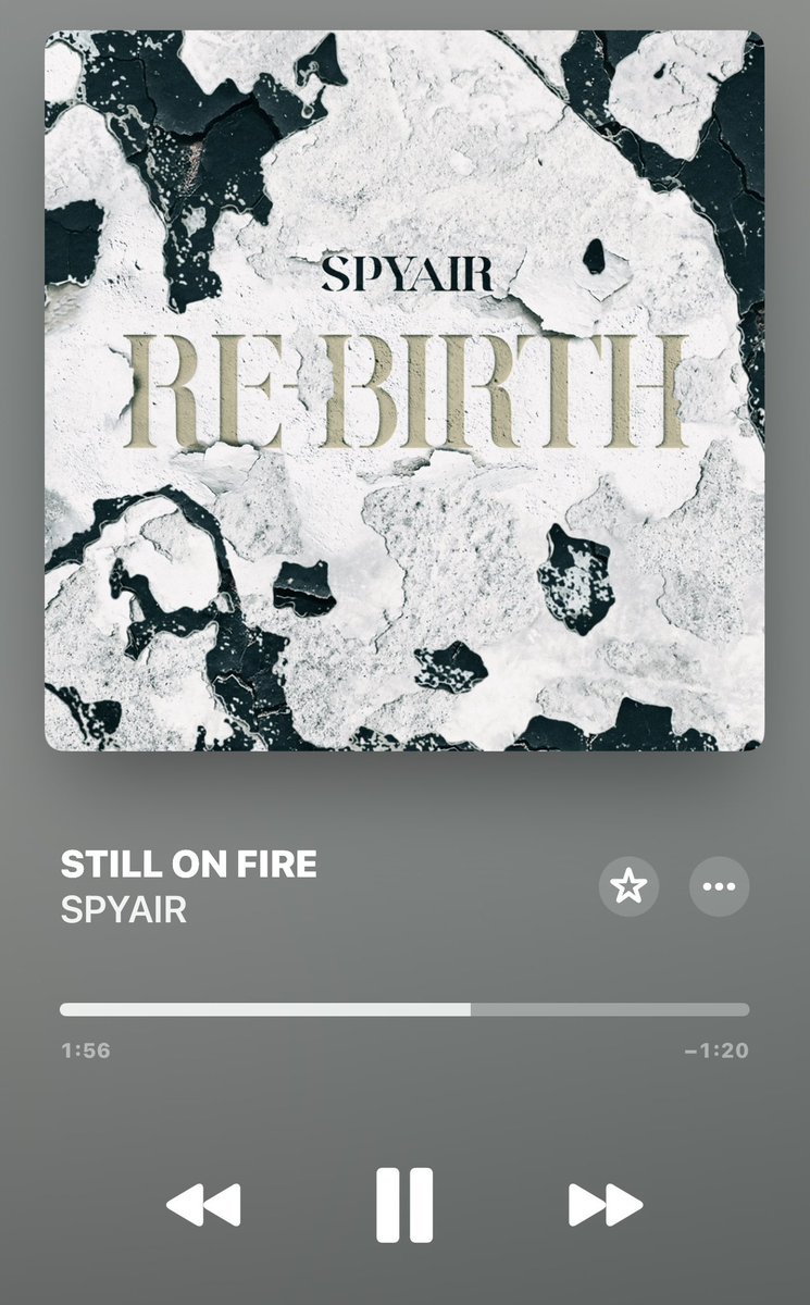 1065106587T's tweet photo. ボリュームは下げない🔥

で聴かせてもらっています🎶

 #SPYAIR
 #STILLONFIRE https://t.co/70X6BKngiG