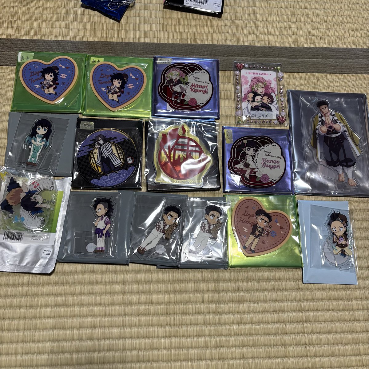 交換 鬼滅の刃 譲 義勇 蜜璃 カナヲ 無一郎 煉獄 行冥 玄弥 伊之助 伊