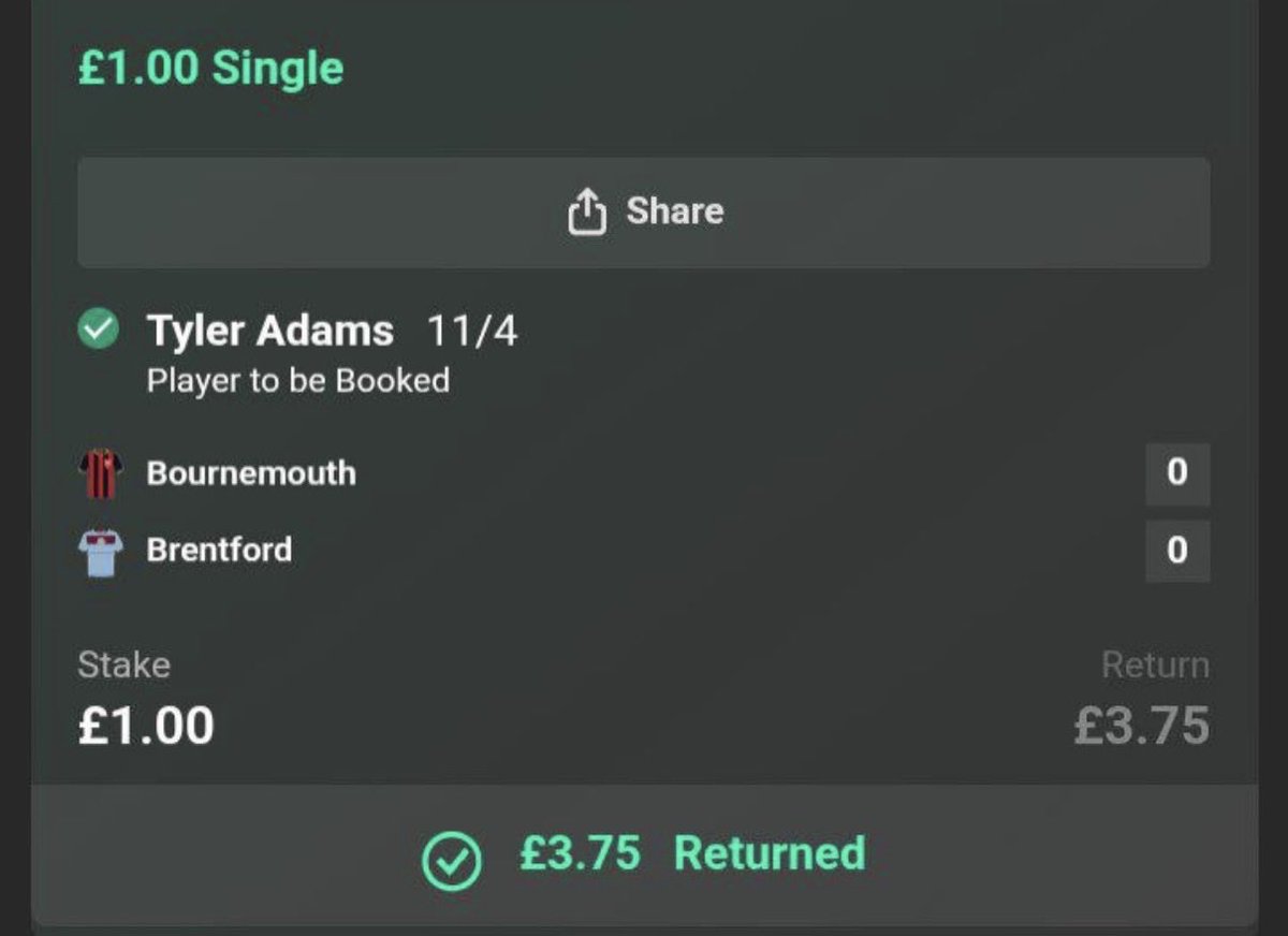 racing_guru's tweet photo. The card bets treated us well last night ⚽🟨

Nothing forced, just a few good reads and they came in nicely.

Give me a message if you want to get involved with the VIP.

#FootballTips #BettingTwitter #VIP #racing_guru https://t.co/ZEPL2VnuIA