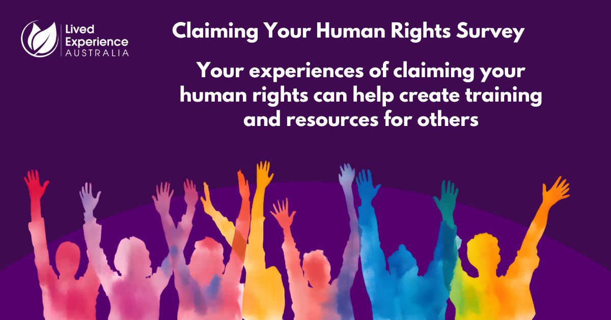 Lived Experience Australia tweet media