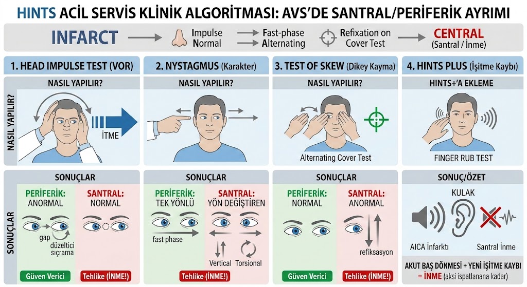 Milyon dolarlık bir MR cihazının ilk 48 saatte gözden kaçırabileceği bir inmeyi, acil serviste sadece 1 dakikanızı alan bir göz muayenesiyle saptayabileceğinizi biliyor muydunuz?

aciltıp.com/vertigo-ayiric…

#AcilTıp #Vertigo #HINTS #Nöroloji #İnme #TıpEğitimi