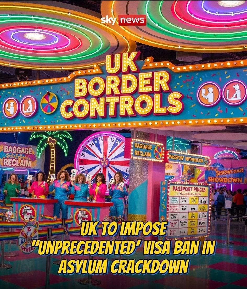 JohnsonBorat's tweet photo. UK student visas suspended for four countries after mass asylum fraud exposed #skynews @gb https://t.co/dn1xZpEpTT