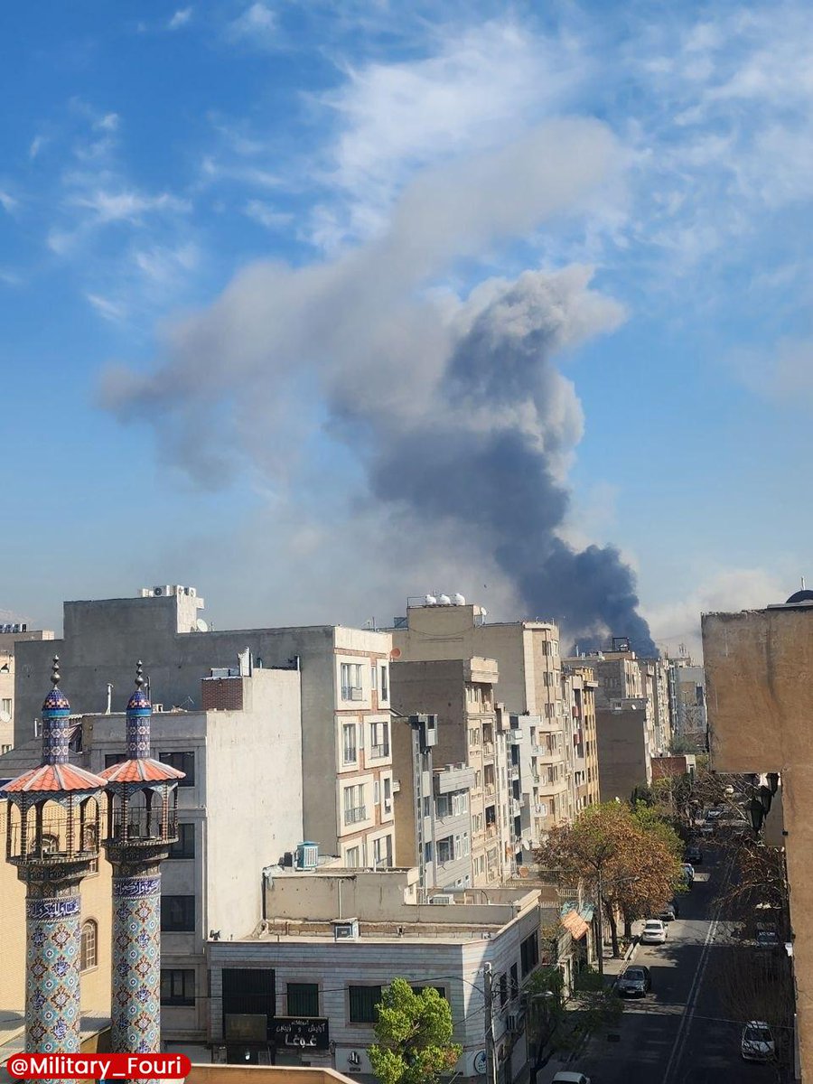 🔹Image of eastern Tehran right now

 #EasternTehran #Explosion #Iran #BreakingNews #TehranExplosion #IranWar #MiddleEast